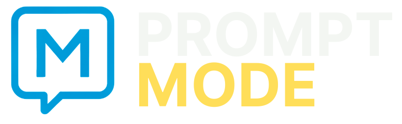 Prompt Mode Text Logo - WHBG